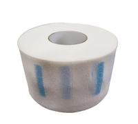 White Haircutting Strips Hairdressing Stretchy Neck Band Neck Paper Tissue Hair Removal Waxing Strips for Barber Shop Hair Cutting Styling Salon Supplies Shave and Hair Removal Care Accessories