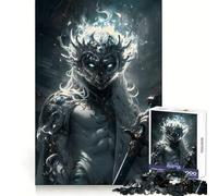 White-Haired Warrior Jigsaw Puzzles 1000 Piece for Teenagers Memory Power Mind Soothing Fun Seamless Fit Perfect Xmas (38x52cm)