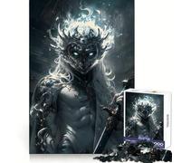 White-Haired Warrior Puzzles for Teenagers 1000 Piece Logic Practice Calm Downtime Clean Edges Ideal Present (38x26cm)