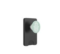 White Hamsa Hand of Fatima Green PopSockets PopWallet for MagSafe