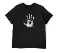 White Hand Ii Tops Tee Mens T Shirt Lord of Isengard Saruman Symbol Sign The Rings Uruk-Hai T-Shirt Breathable Tops Size M