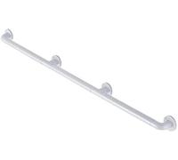 White Handrail for Bathtubs Stairs and Bathrooms 1.3m Shower Grab Rails Accessibility