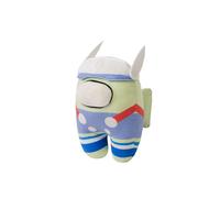 (White Hat) Among Us Game Plush Toy Stuffed Plushie Doll Pikachu Mario Superman Spiderman
