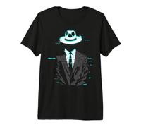 White Hat Cybersecurity a Computer Analyst Premium T-Shirt