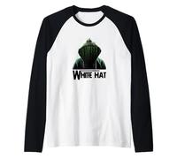 White-Hat Hacker White Knight Code Programming Computer Science Raglan Baseball Tee