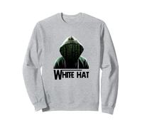White-Hat Hacker White Knight Code Programming Computer Science Sweatshirt