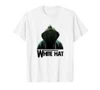 White-Hat Hacker White Knight Code Programming Computer Science T-Shirt