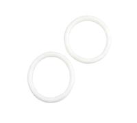 White Heat-Resistant O-Rings,Size 50x44.4x2.8mm,Rubber O-Rings Suitable for Kitchen, Plumbing, and Automotive Applications.,100Pcs