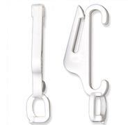 White Hinge 100x Swish Fast Track Curtain Gliders For Curtain Tracks