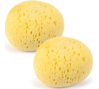 White Hinge 2X Extra Large Luxury Bath/Shower Sponges Relaxing Exfoliating Body Scrubbers