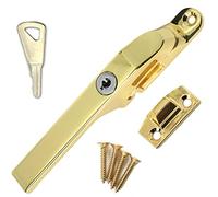 White Hinge 4X Window Locking Casements - Brass Window Handle Replacement Locks