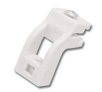 White Hinge Limited 10x White Replacement Swish Solo Glide Curtain Rail Track Brackets