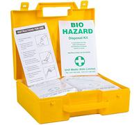 White Hinge Limited 5x HSE Biohazard Disposal Box Kit - Bodily Fluid Clean Up Kit