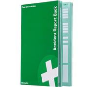 White Hinge Limited Accident Report Book HSE Compliant First Aid School/Office Injury Record Journal