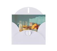 White Holiday greeting check blank card and pearl beautiful blank note block VVXBHGR Morning freshness Pattern