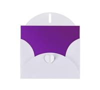 White Holiday greeting check blank card and pearl beautiful blank note block VVXBHGR Solid color dark purple Pattern