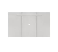(White) Home Source Rimini Wall Mounted TV Entertainment Unit