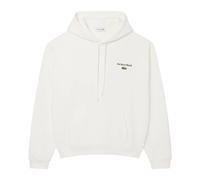 White Hoodie with Multiple Prints, male, Lacoste, Hoodies, White, S, Sweatshirts & Hoodies S