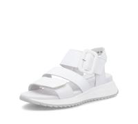 White Hook & Loop Sandals for Women | Rieker Sport W2950-80
