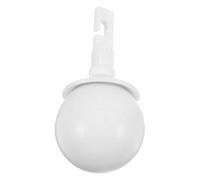 White Hook Rolling Cane Tip Rotating Ball 13mm 16mm | High-durability Polymer Build, Hardened Steel Roller, Fits Curb Edges and Carpeted Areas, 1 Pcs