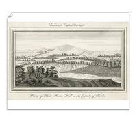 White Horse Hill, Berkshire Print by Unknown Artist - Print 10"x8" (25x20cm) (596010)