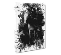 White Horse V3 Canvas Print | Gallery Wrapped 30mm Frame Wall Art | 30x20 inches | Ready to Hang | Modern Animals Picture | Living Room Bedroom Lounge Office