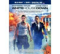 WHITE HOUSE DOWN Blu-Ray 3-Disc Deluxe Edition 2013 TARGET EXCLUSIVE