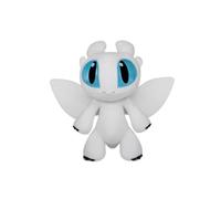(White) How To Train Your Dragon Plush Toy Stuffed Doll Light Fury Night Fury Kids Gift