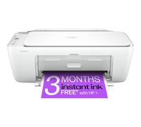 (White, HP DeskJet 2810e) All in One Printer | Perfect for Home | Colour | Wireless | Print, Scan & Copy | 3 Months of Instant Ink included Easy Setup & Reliable Wi-Fi | White