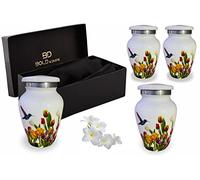 White Hummingbird Keepsake Urn - Small Pack of 4