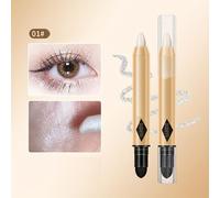 (white) Illuminate and Enhance Your Eyes with Dual-ended Eyeshadow Pen for Highlighting and Contouring