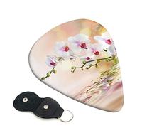 White In The Pond Set Of 6 Guitar Plectrums For Acoustic Guitar, Electric Guitar, Bass, Ukulele - Thin, Medium And Thick.