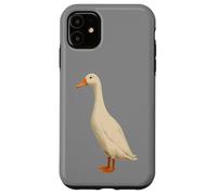 White Indian Runner Duck Cute Duck Lover Case for iPhone 11