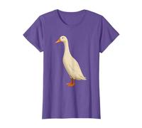 White Indian Runner Duck Cute Duck Lover T-Shirt
