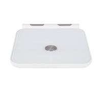 White Intelligent Electronic Scale, 8 Eletrode Body Fat Scale Multifunctional Weight Scale with LED Display, for Pharmacies Clinics Physical Examinations Gymnastics Schools 32.7 * 29 * 4.25cm