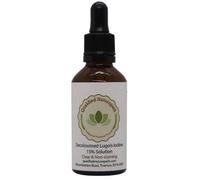 White Iodine 15% Solution (Decolourised) - 60ml - with Glass Pipette