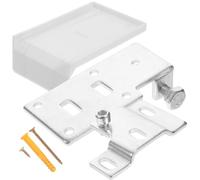 White Iron Cabinet Hanger Bracket 240kg Load for Wall Cabinets | Thickened corner brackets, high hardness and no burrs, simple white finish for TV cabinets and hanging storage