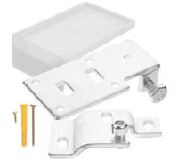 White Iron Cabinet Hanger Bracket 240kg Thickened Corner | For wall cabinets and hanging cabinets, high hardness construction, abrasion and rust resistant, not easy to deform