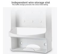 White Ironing Board Holder Hanger Door Cupboard Wall Mount Storage Rack Black/white Af