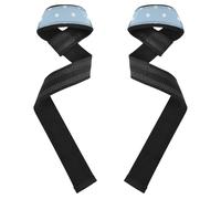 White Irregular Dots Lifting Wrist Straps 26" Neoprene Padded Gym Workout Straps for Weightlifting, Bodybuilding, Strength Training venda para muneca de la mano