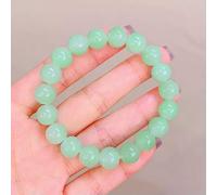 White Jade Bodhi Gradual Color Beaded Bracelet for Women Men Prayer Beads@-A5
