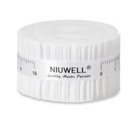 White Jelly Roll Fabric, 40 Precut Strips 2.5" x 44", 100% Cotton Quilting Fabric