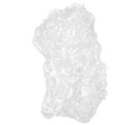 White Judge Costume Wig for Men, Cosplay Party Accessory | Pvc Material, Lightweight Breathable Fit, Comfortable Attachment, Elegant Style for Costume Parties and Cosplay