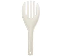 White Jumbo Large Plastic Rice Paddle Spatula Scoop Fork-Like, 10.63" (27 cm) Long, Serving Spoons，Rice and Potato Servers