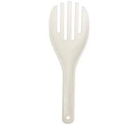White Jumbo Large Plastic Rice Paddle Spatula Scoop Fork-Like, Serving Spoons，Rice and Potato Servers Serving Spoons(10.63" 27 cm)