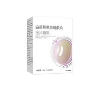 White kidney bean and vegetable pre-meal tablets (20 tablets per pack) block starch and fat before meals(2pcs)