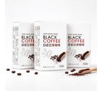 White Kidney Bean Black Coffee 2g x 10 | Medium Roast Instant Coffee, Hot & Iced, 10 Sticks(3 Boxes)