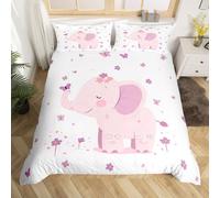 (White, King(No Comforter)) Homewish Gary Tiger Bedding Set Orange Rose Painting Comforter Cover,Romantic Tigers Duvet Cover Double African Safari Animals Quilt Cover for Kids