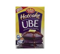 White King Ube Hotcake Mix, Purple Yam Flavour, Limited Edition, 400g, Contains 2 Packs
