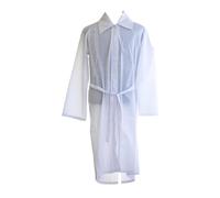 White Kittel for Yom Kippur and Jewish Wedding Day - Classic Groom's Attire with Belt - Available in Medium or Large., White, L